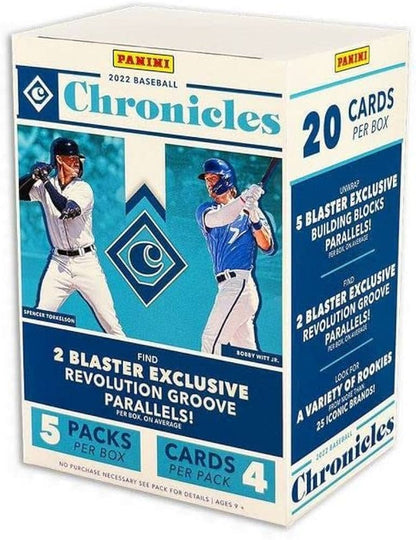 2022 Panini Chronicles Baseball Blaster Box