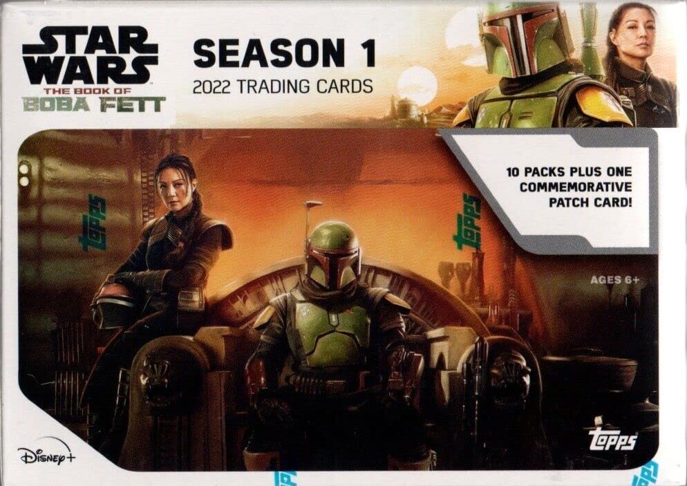 2022 Topp Star Wars Season 1 The Book of Boba Fett Blaster Box