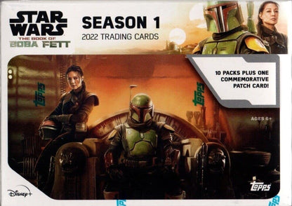 2022 Topp Star Wars Season 1 The Book of Boba Fett Blaster Box