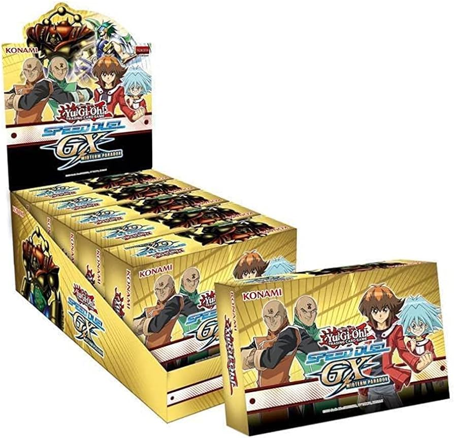 Yu Gi Oh! Speed Duel GX Midterm Paradox Display Box