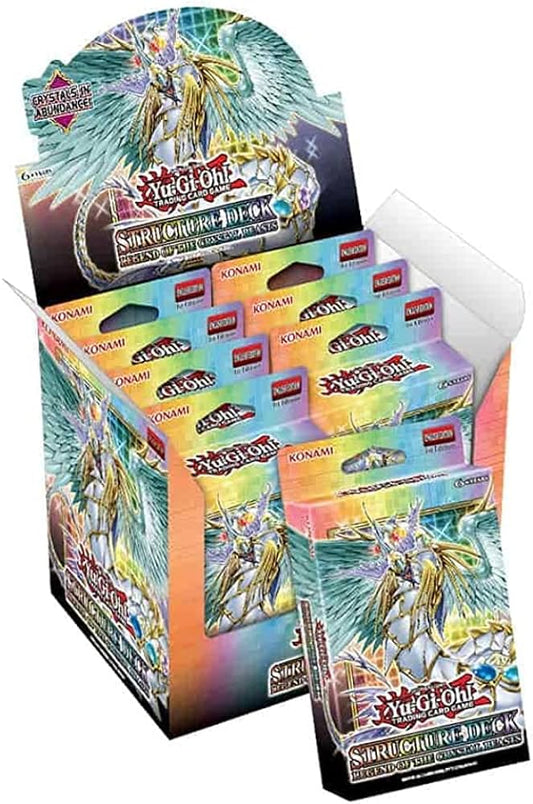 Yu Gi Oh! Legend Of The Crystal Beasts Structure Deck Display Box