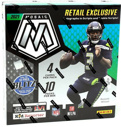 2021 Panini Mosaic Football Mega Box