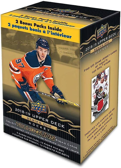 2018-19 Upper Deck Series 1 Hockey Blaster Box