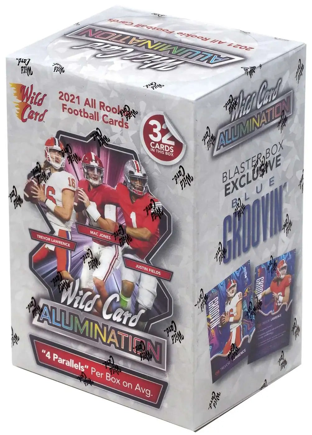 2021 Wild Card Alumination All Rookies Football Blaster Box