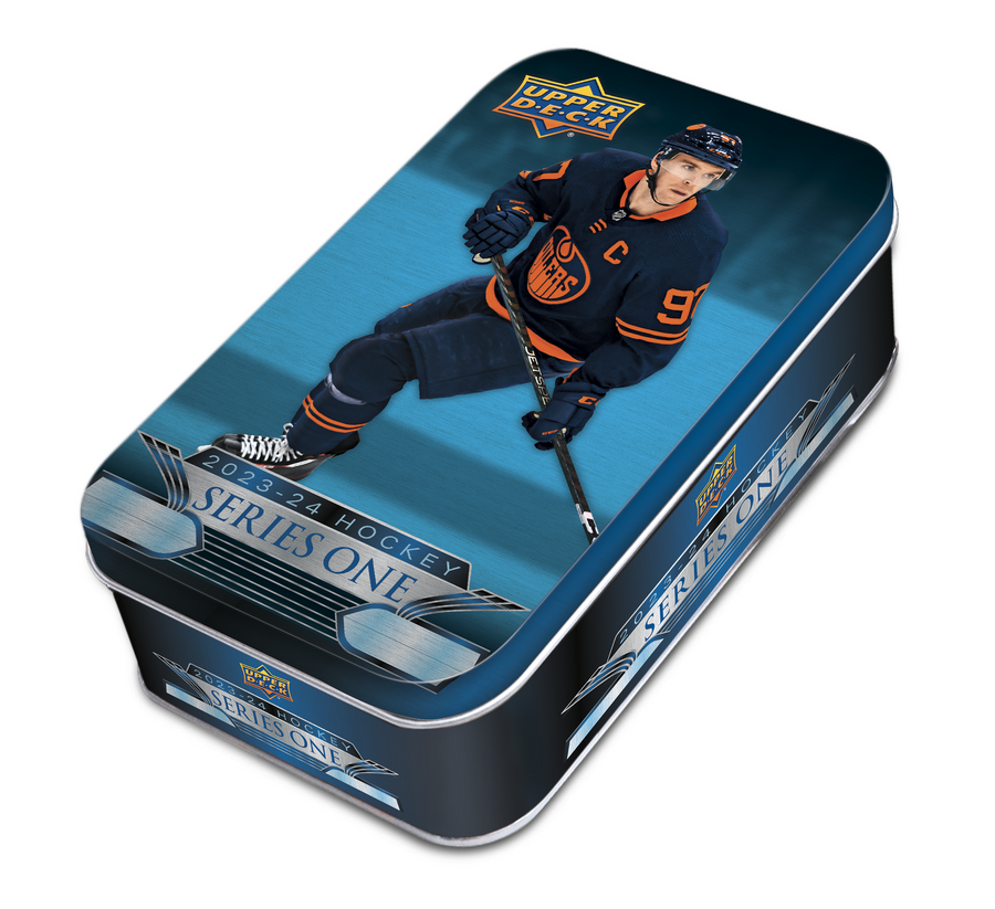 2023-24 Upper Deck Series 1 Hockey Tin