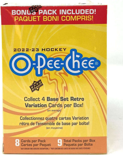 2022-23 Upper Deck O-Pee-Chee Hockey Blaster Box