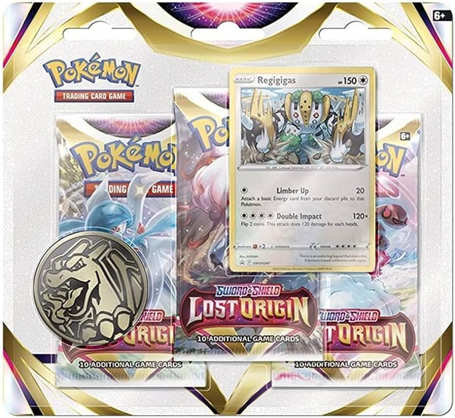 Pokemon Sword & Shield Lost Origin 3 Packs Blister