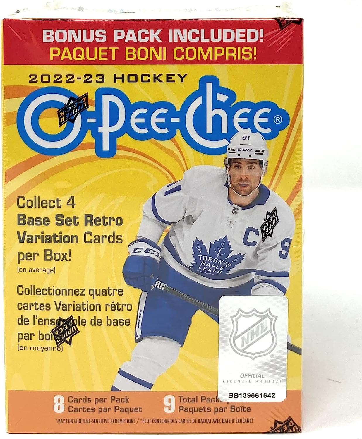 2022-23 Upper Deck O-Pee-Chee Hockey Blaster Box