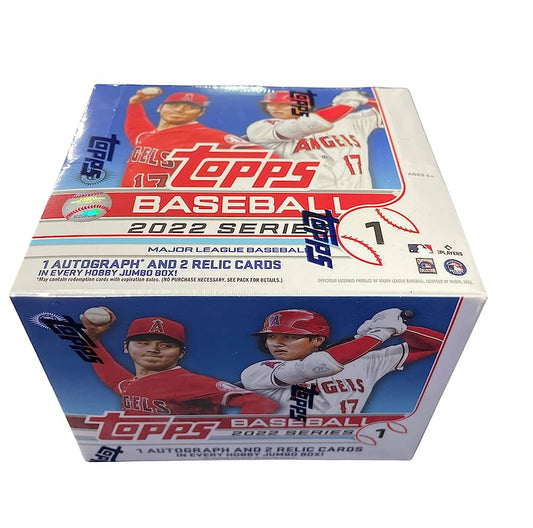 2022 Topps Series 1 Baseball Jumbo Box