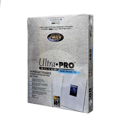 Ultra Pro Silver Series 9-Pocket Pages (100ct) Pack