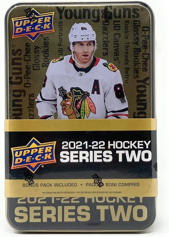 2021-22 Upper Deck Series 2 Hockey Tin