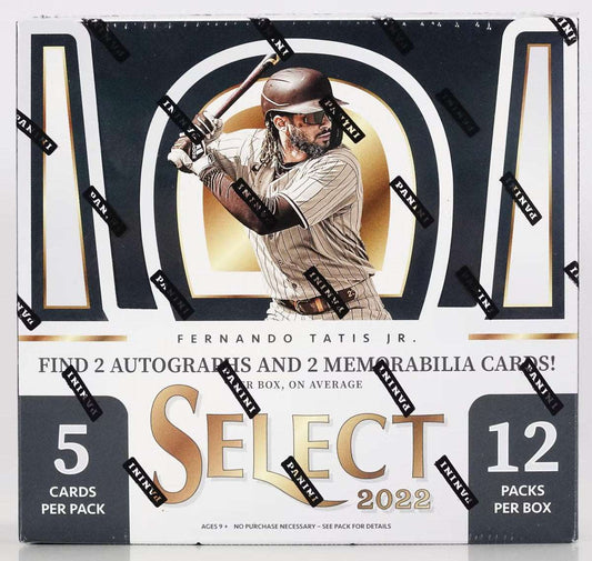 2022 Panini Select MLB Baseball Hobby Box