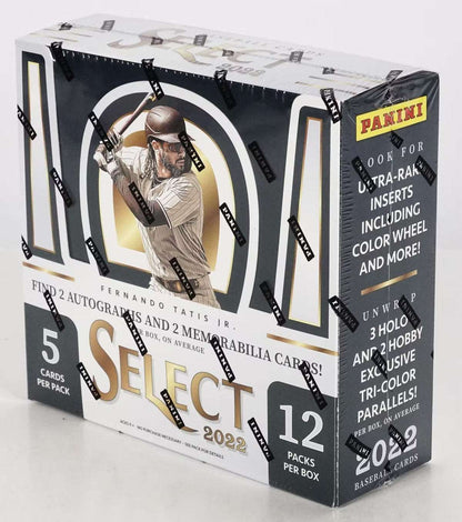 2022 Panini Select MLB Baseball Hobby Box