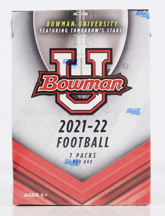 2022 Bowman University Football Blaster Box