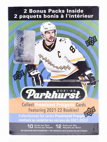 2021-22 Upper Deck Parkhurst Hockey Blaster Box