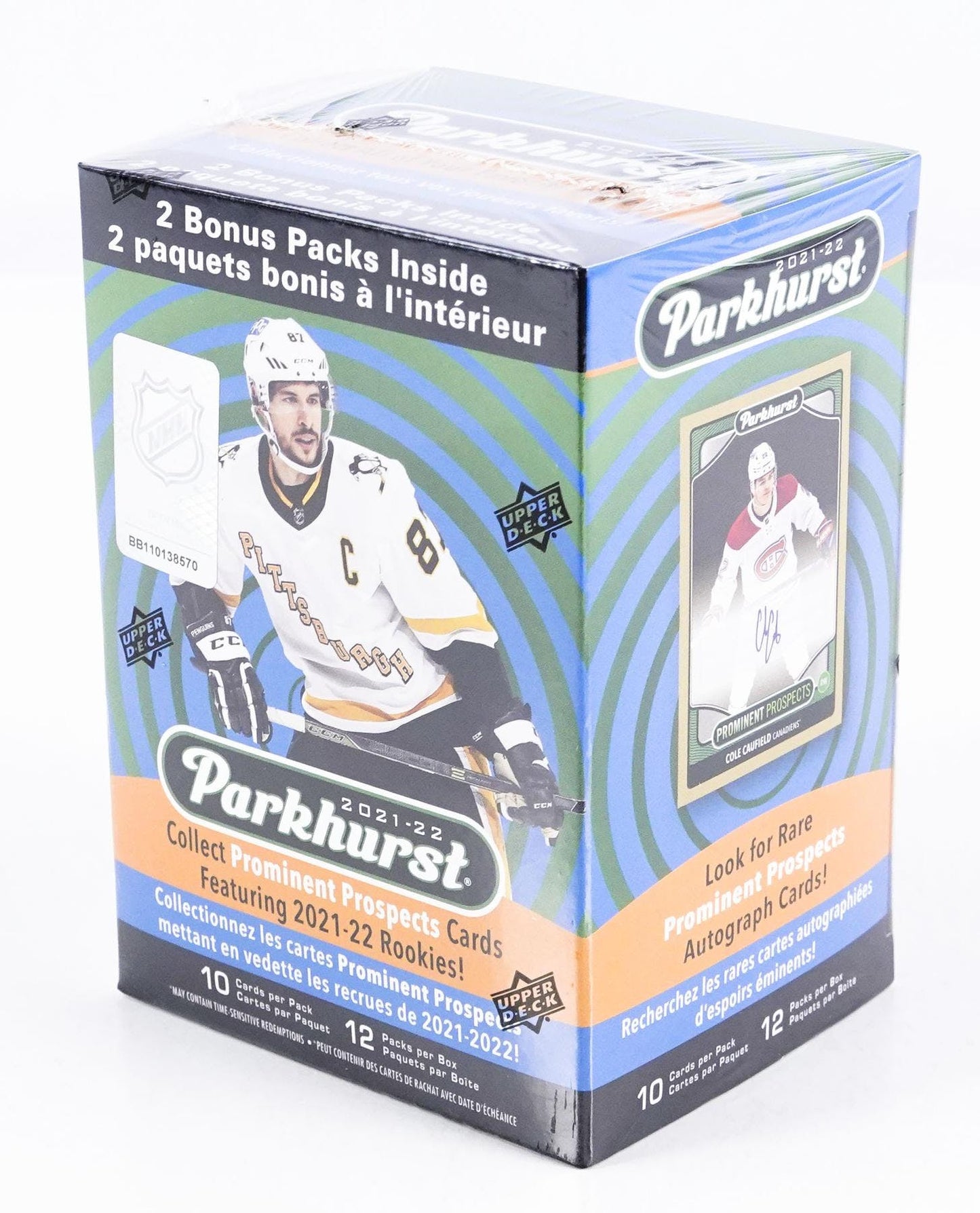 2021-22 Upper Deck Parkhurst Hockey Blaster Box