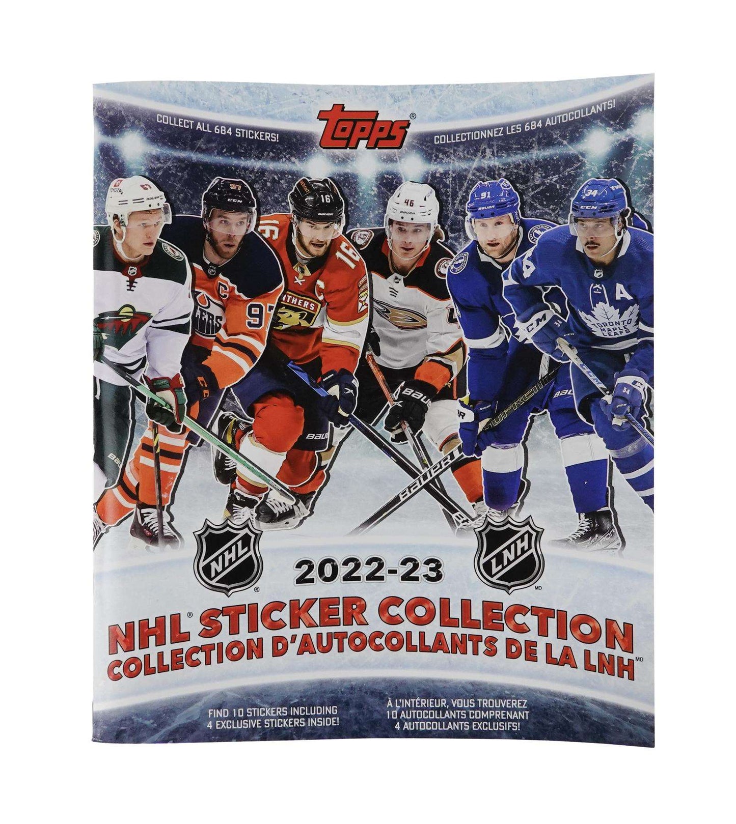 2022-23 Topps NHL Hockey Sticker Album