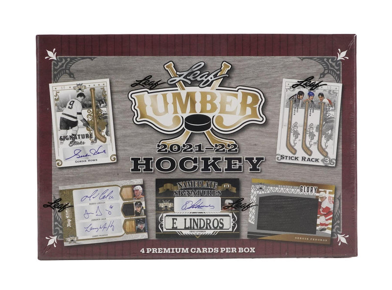 2021-22 Leaf Lumber Hockey Hobby Box