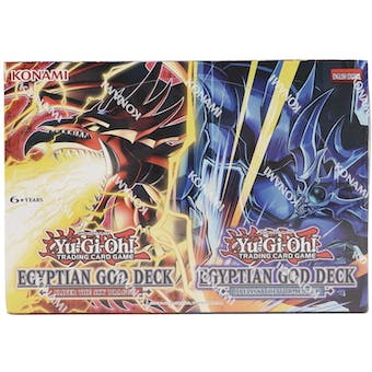 Yu Gi Oh! Egyptian God Decks Assorted Unlimited Deck Display Box Shikdar Trading Yu Gi Oh! Egyptian God Decks Assorted Unlimited Deck Display Box Shikdar Trading