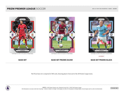 2022-23 Panini Prizm Premier League EPL Soccer Hobby Box