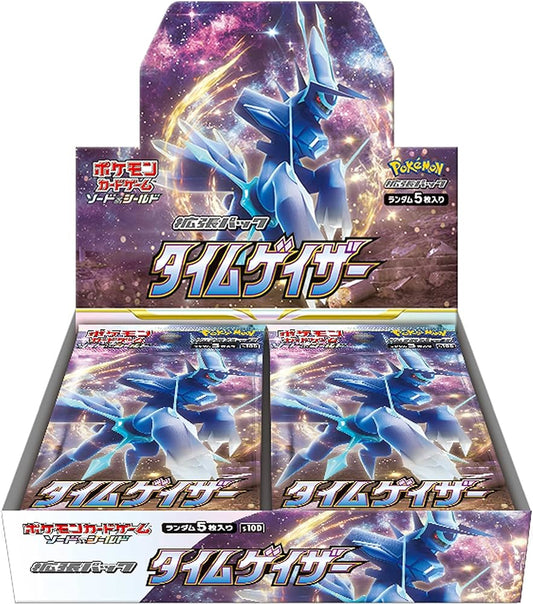 Pokemon Sword and Shield Time Gazer Booster Box- Japanese