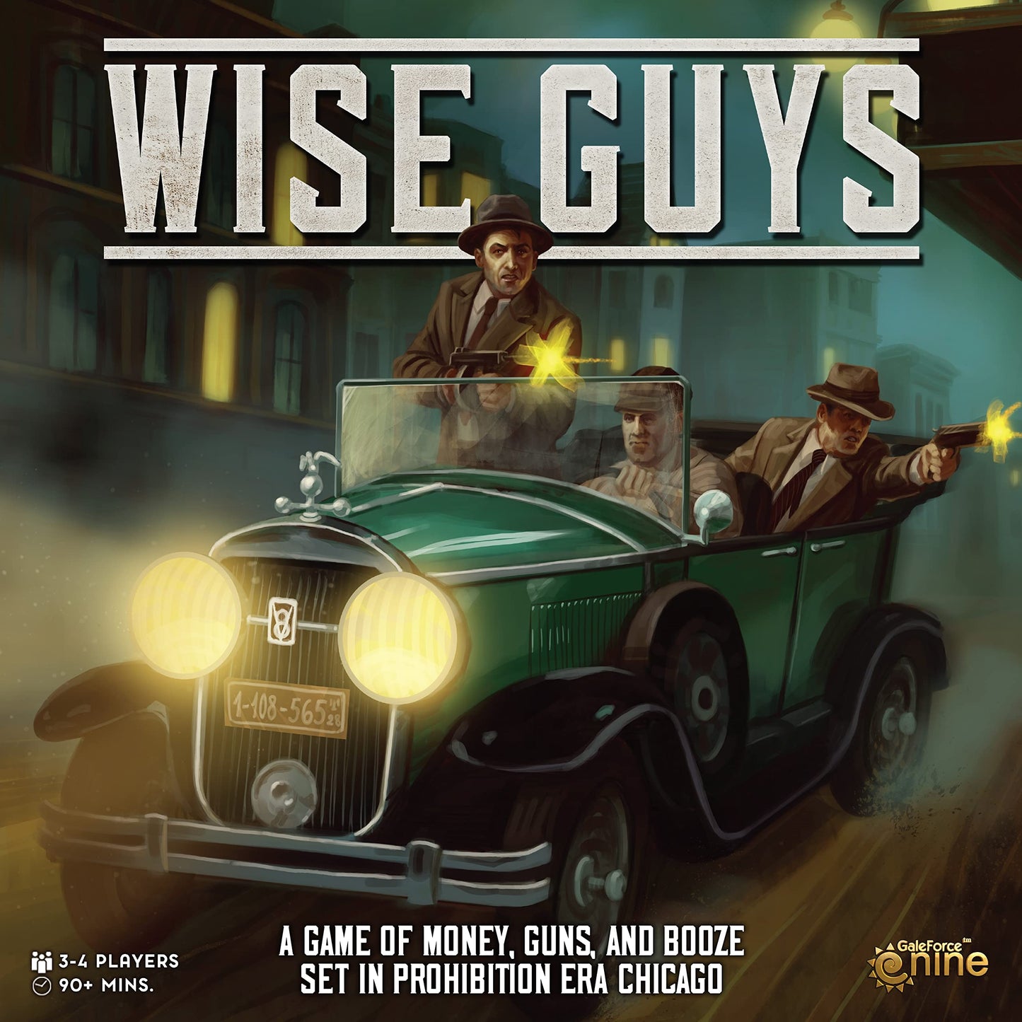 Gale Force Nine Wise Guys Board Game