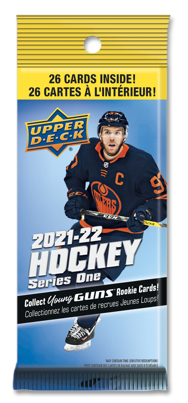 2021-22 Upper Deck Series 1 Hockey Fat Pack