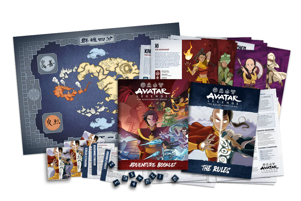 Avatar Legends The Roleplaying Game Starter Set