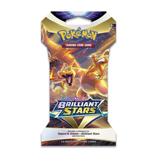 Pokemon Sword & Shield Brilliant Stars Sleeved Booster Pack (RANDOM)