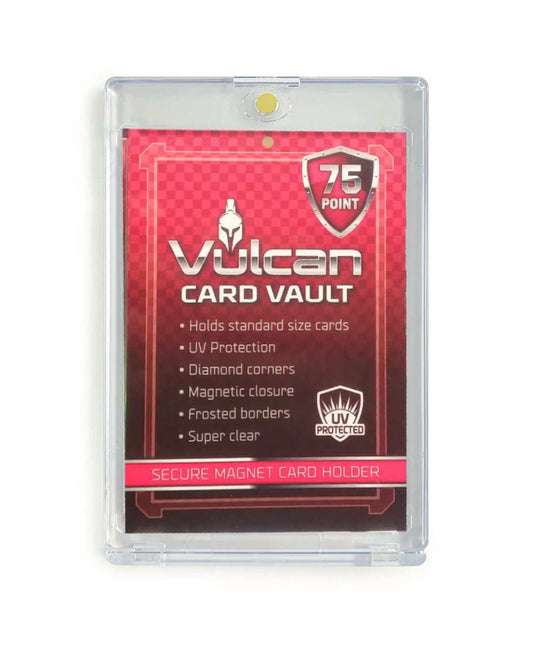 Vulcan 75PT Card Vault Secure Magnetic Card Holder (Lot of 2)