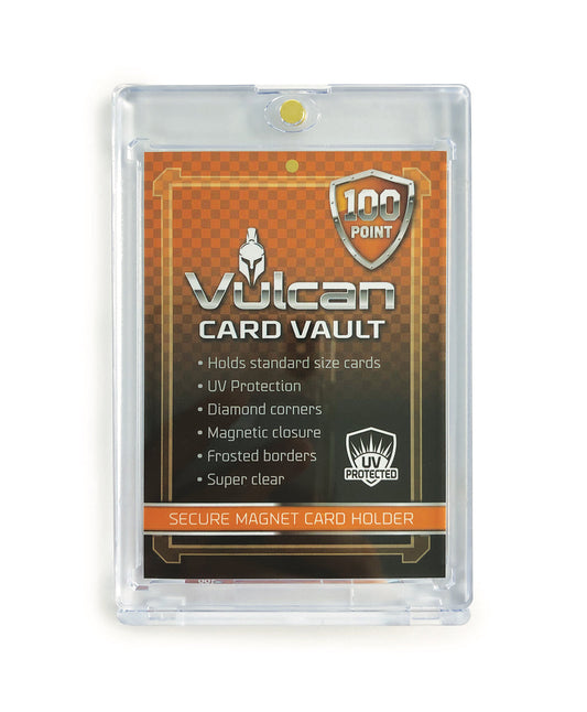Vulcan 100PT Card Vault Secure Magnetic Card Holder (Lot of 2)