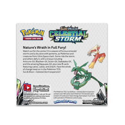 Pokemon Sun & Moon Celestial Storm Booster Box