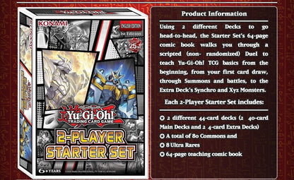 yugioh 2 player set card list Yu Gi Oh! 2-Player Starter Set – Shikdar Trading