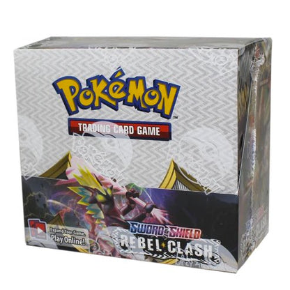 Pokemon Sword & Shield Rebel Clash Booster Box