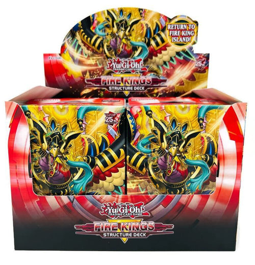 Yu Gi Oh! Revamped Fire Kings Structure Deck Display Box