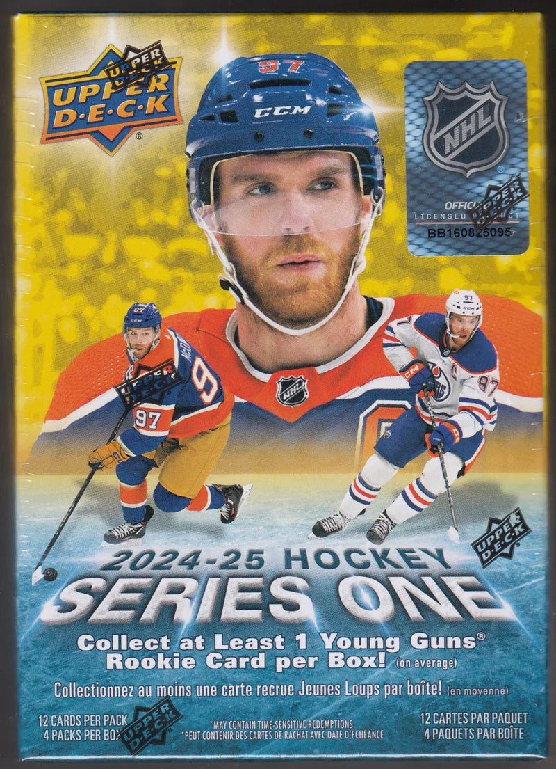 2024-25 Upper Deck Series 1 Hockey Blaster Box