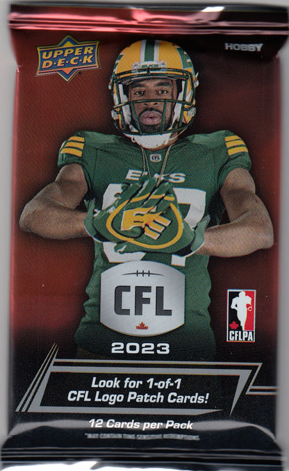 2023 Upper Deck CFL Football Hobby Box