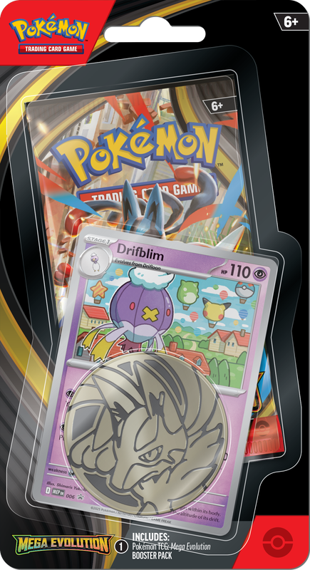 Pokemon ME01 Mega Evolution Checklane Blister Drifblim Packs