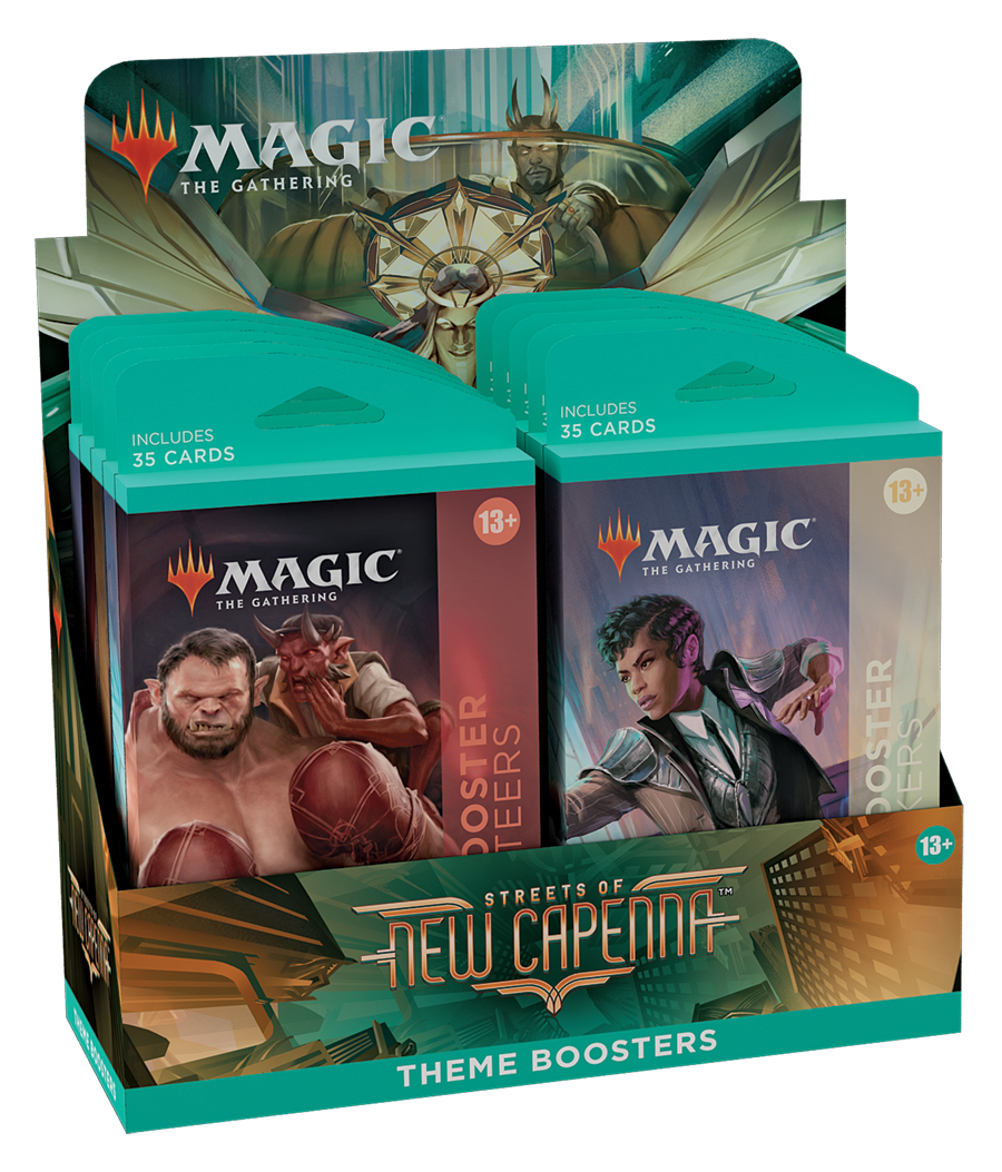 Magic The Gathering: Streets of the New Capenna Theme Boosters Display Box