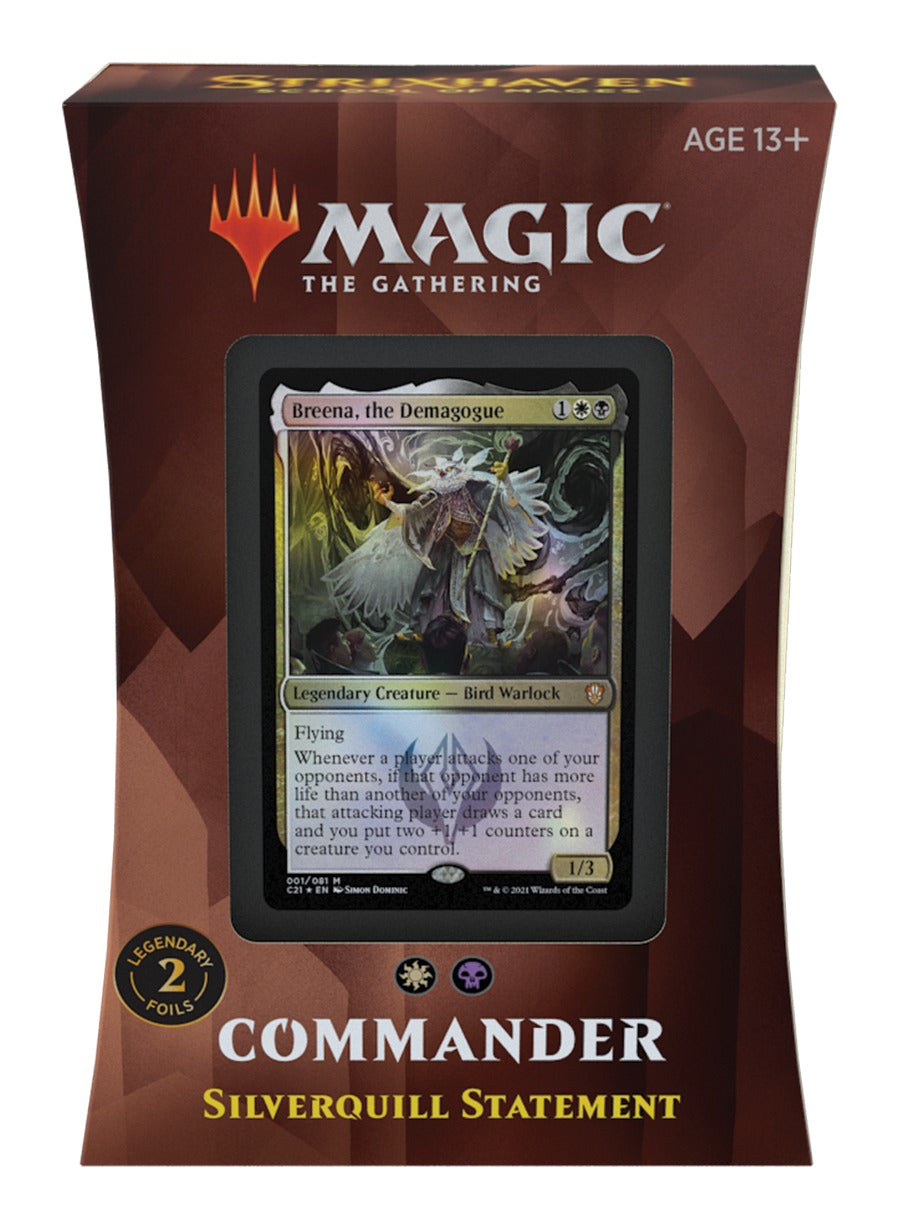 Magic the Gathering Strixhaven Commander Decks