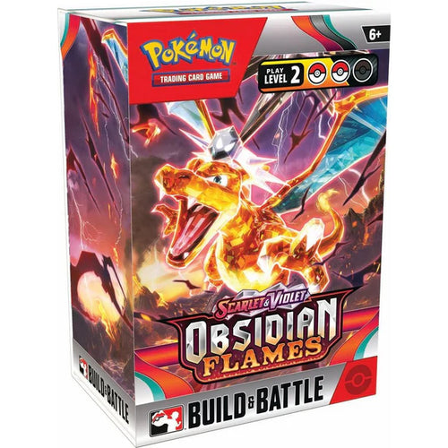 Pokemon Scarlet And Violet Obsidian Flames Build and Battle Box