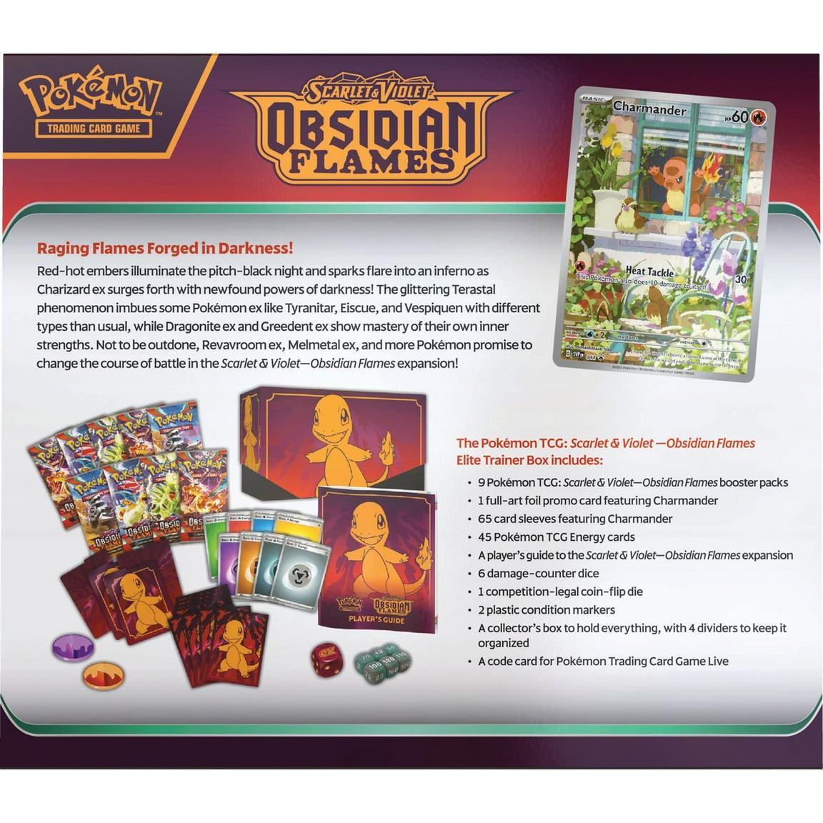 Pokemon Scarlet & Violet Obsidian Flames Elite Trainer Box