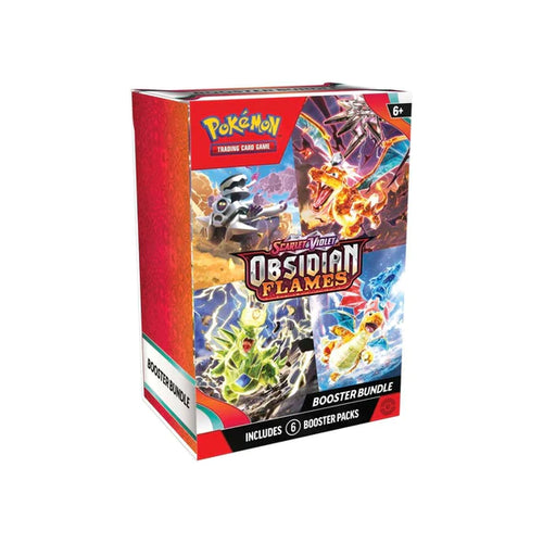 Pokemon Scarlet And Violet Obsidian Flames Booster Bundle Box