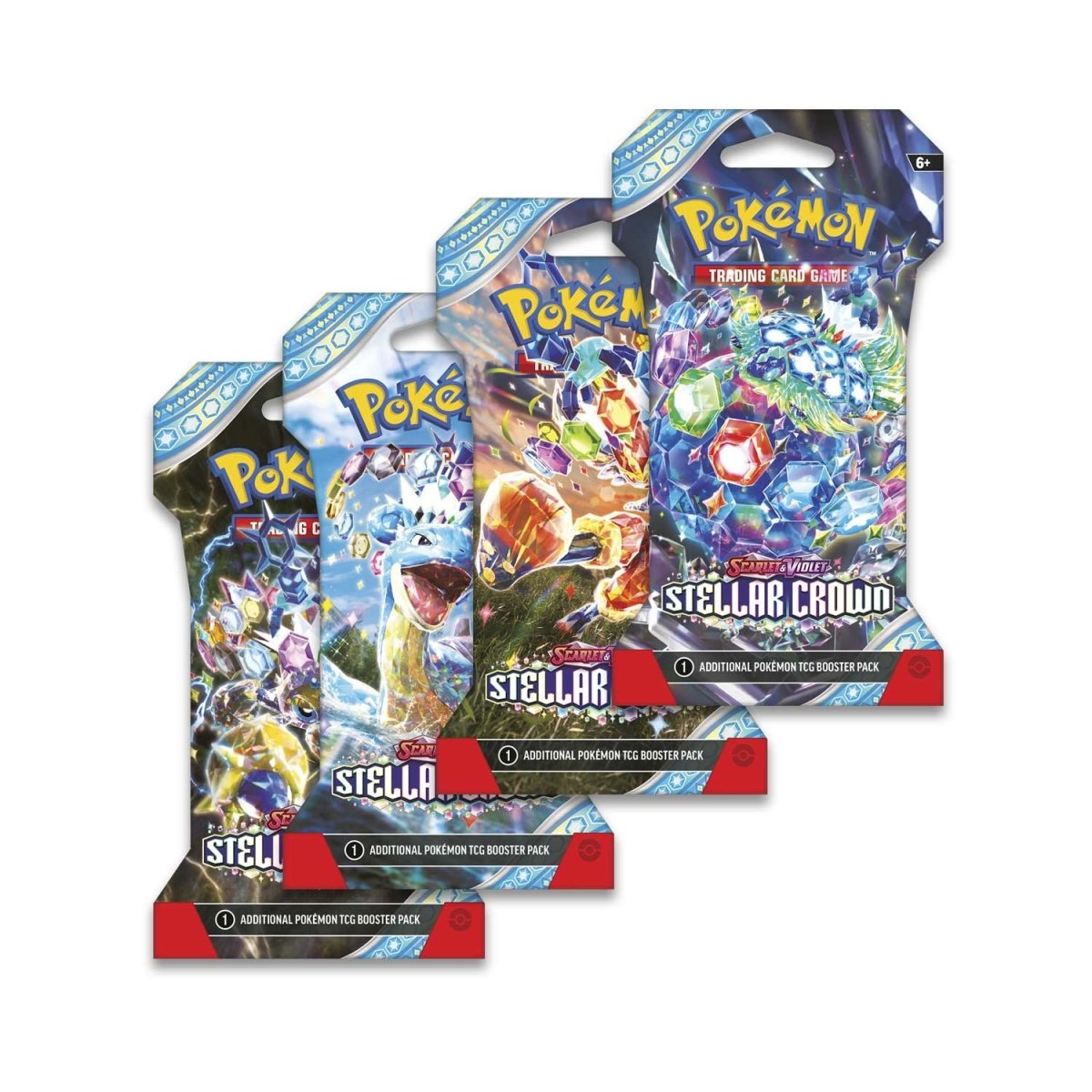 Pokemon Scarlet And Violet Stellar Crown Sleeved Booster Pack