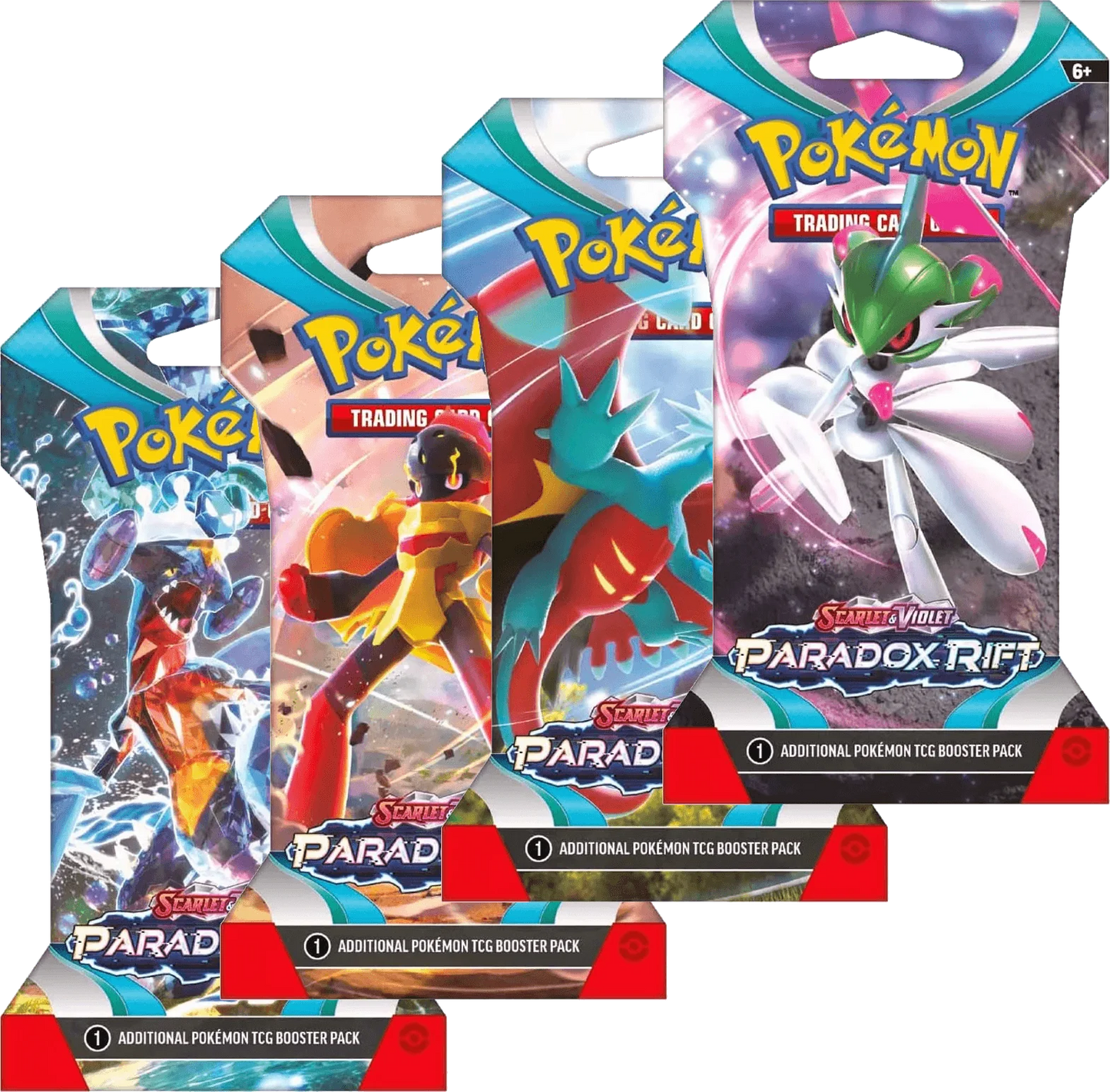 Pokémon Scarlet & Violet - Paldea Evolved Sleeved Booster Pack 4 Art work set