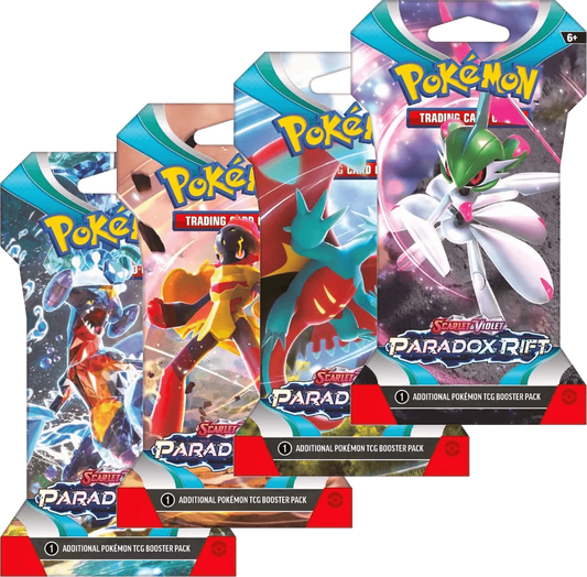 Pokémon Scarlet & Violet - Paldea Evolved Sleeved Booster Pack 4 Art work set