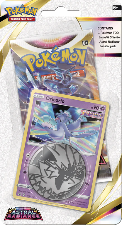 Pokemon Sword & Shield Astral Radiance Checklane Blister Pack
