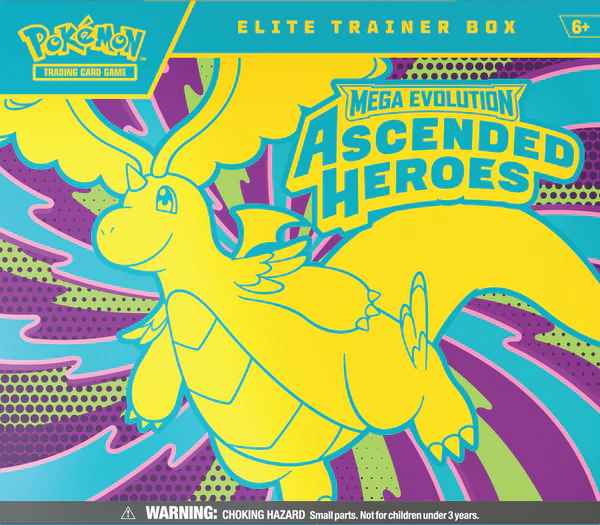 Pokemon Ascended Heroes Elite Trainer Box