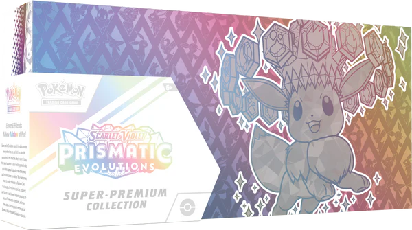 Pokemon Prismatic Evolutions Super Premium Collection Box