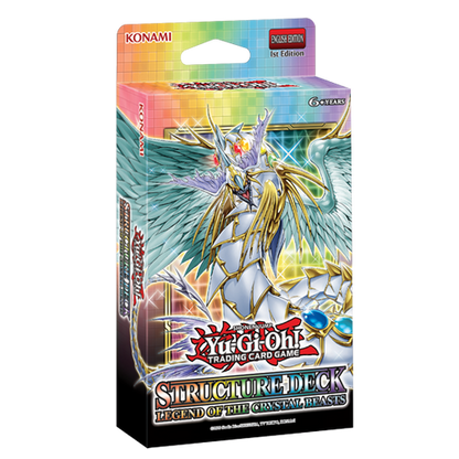 Yu Gi Oh! Legend Of The Crystal Beasts Structure Deck Display Box